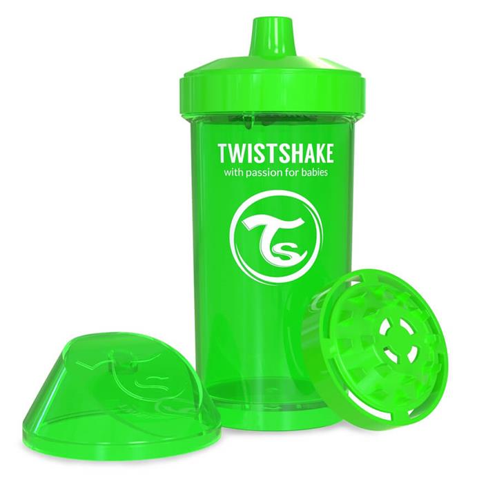 لیوان آبمیوه خوری 360  میل سبز  تویست شیک  Twistshake